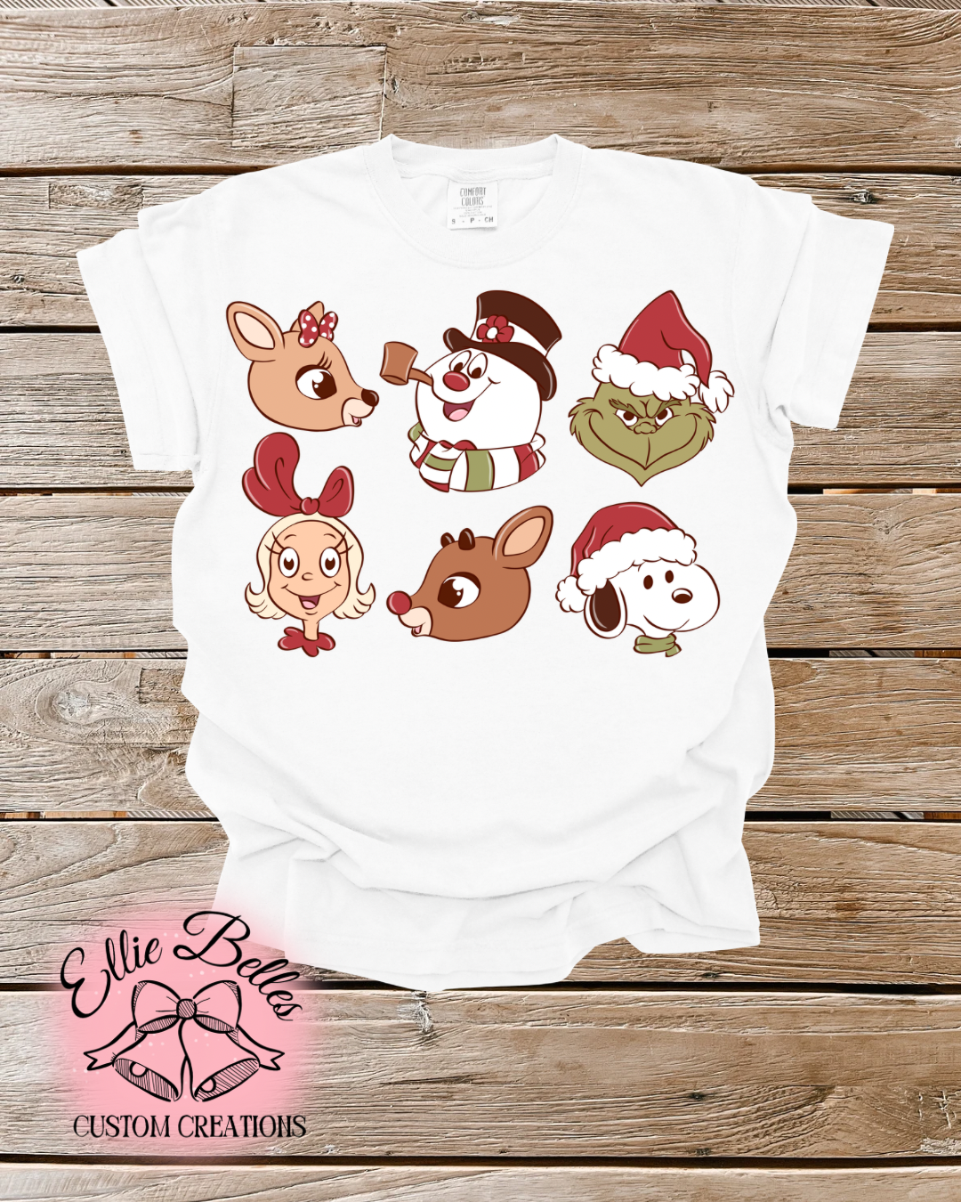 Classic characters adult tee