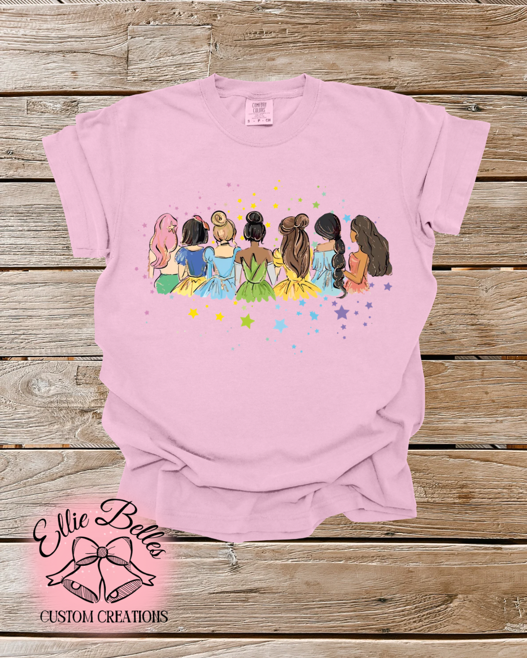 Princess pals adult tee