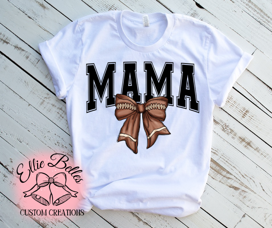 Football Mama Adult Tee