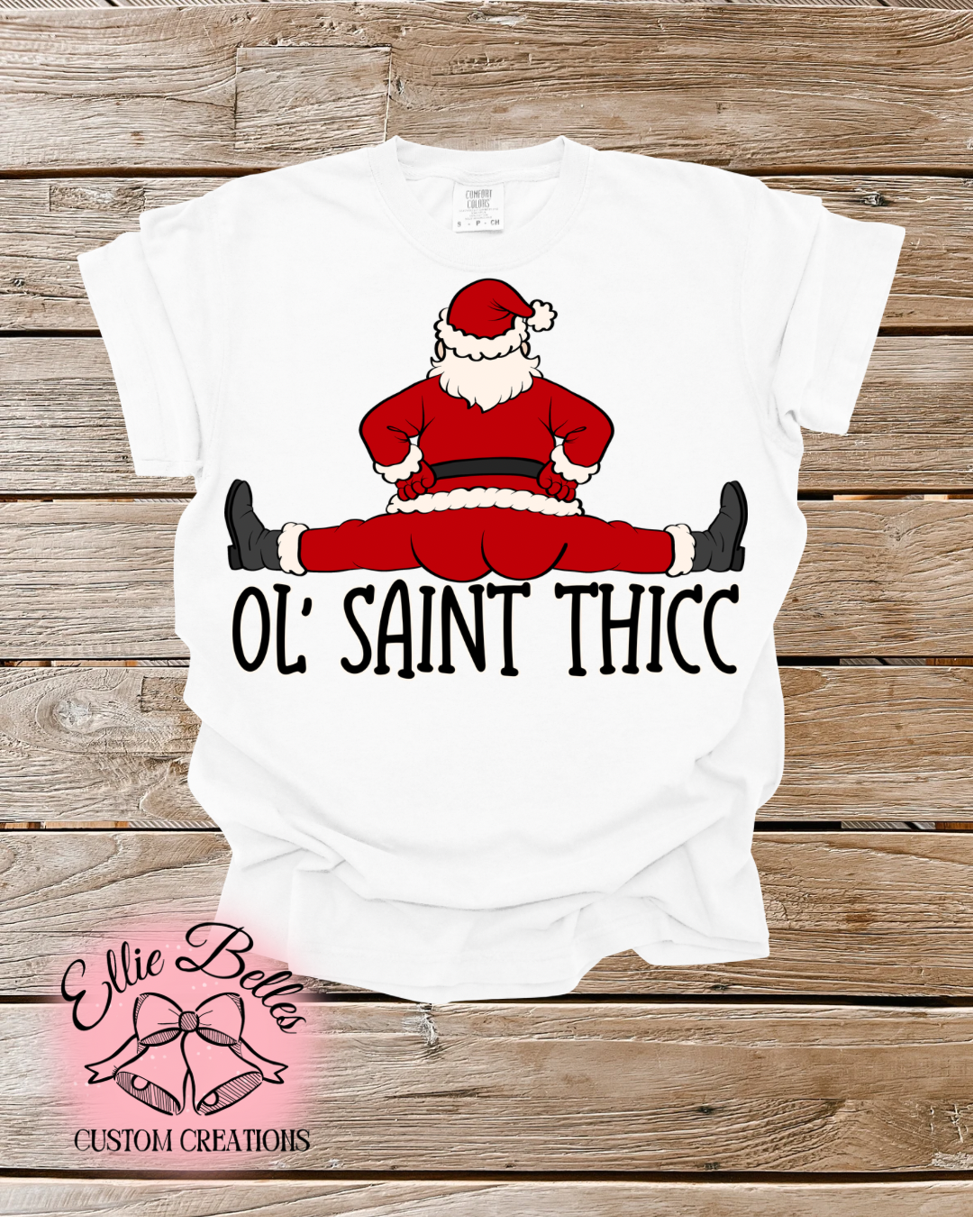 Saint thicc adult tee