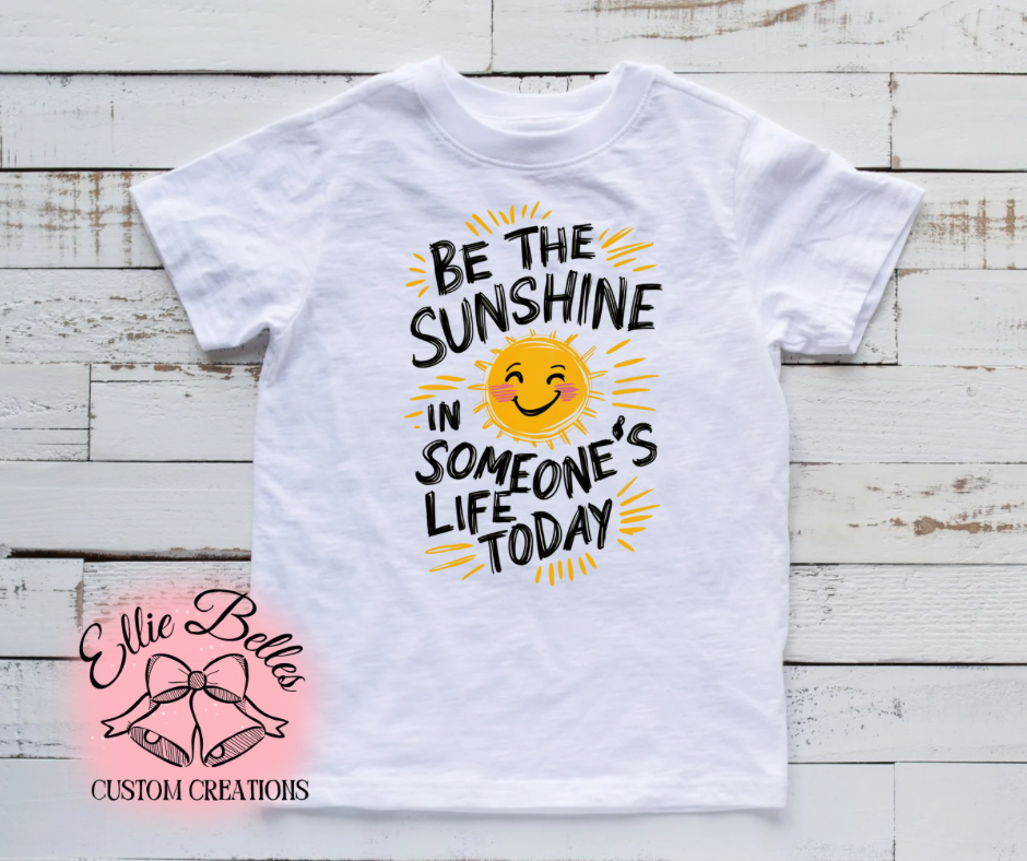 Be the Sunshine kids tee