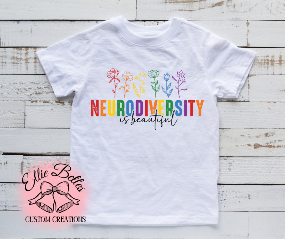 Neurodiversity is Beautiful Kids Tee