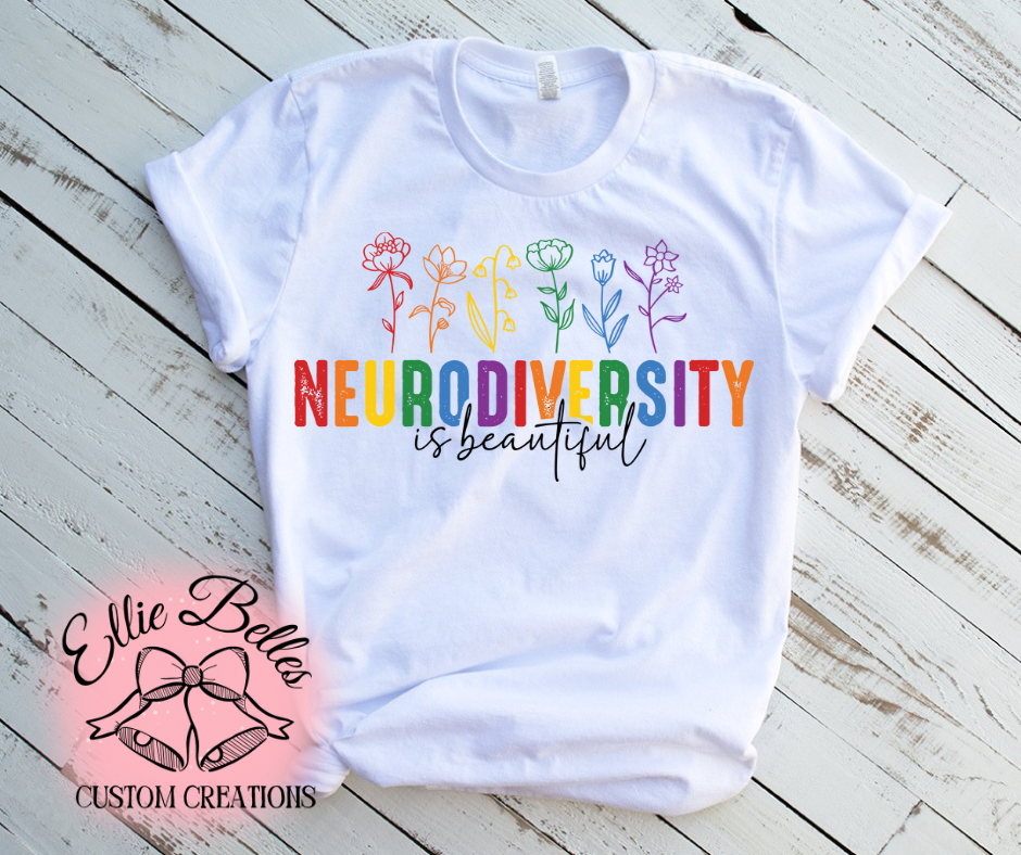 Neurodiversity is Beautiful Adult Tee