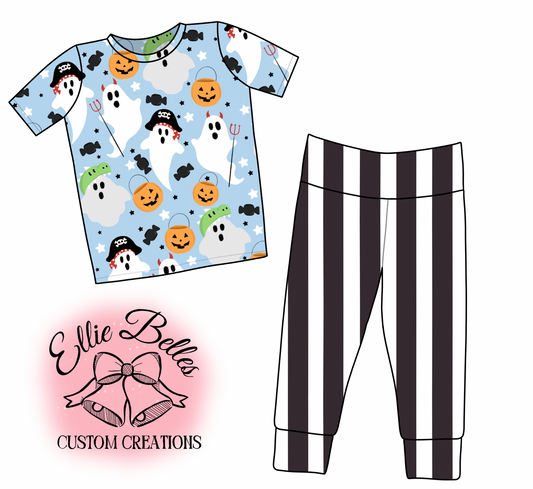 Costumed Ghosts lounge set