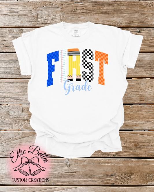 First Grade boy Kids Tee
