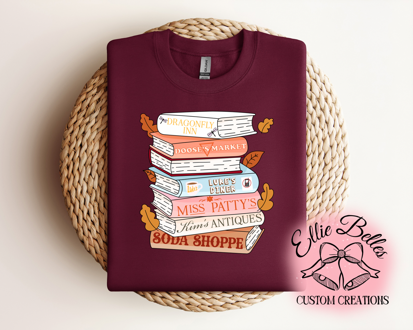 Gilmore book stack adult crew