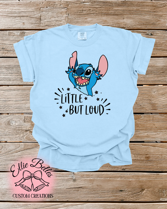 Little but loud kids tee