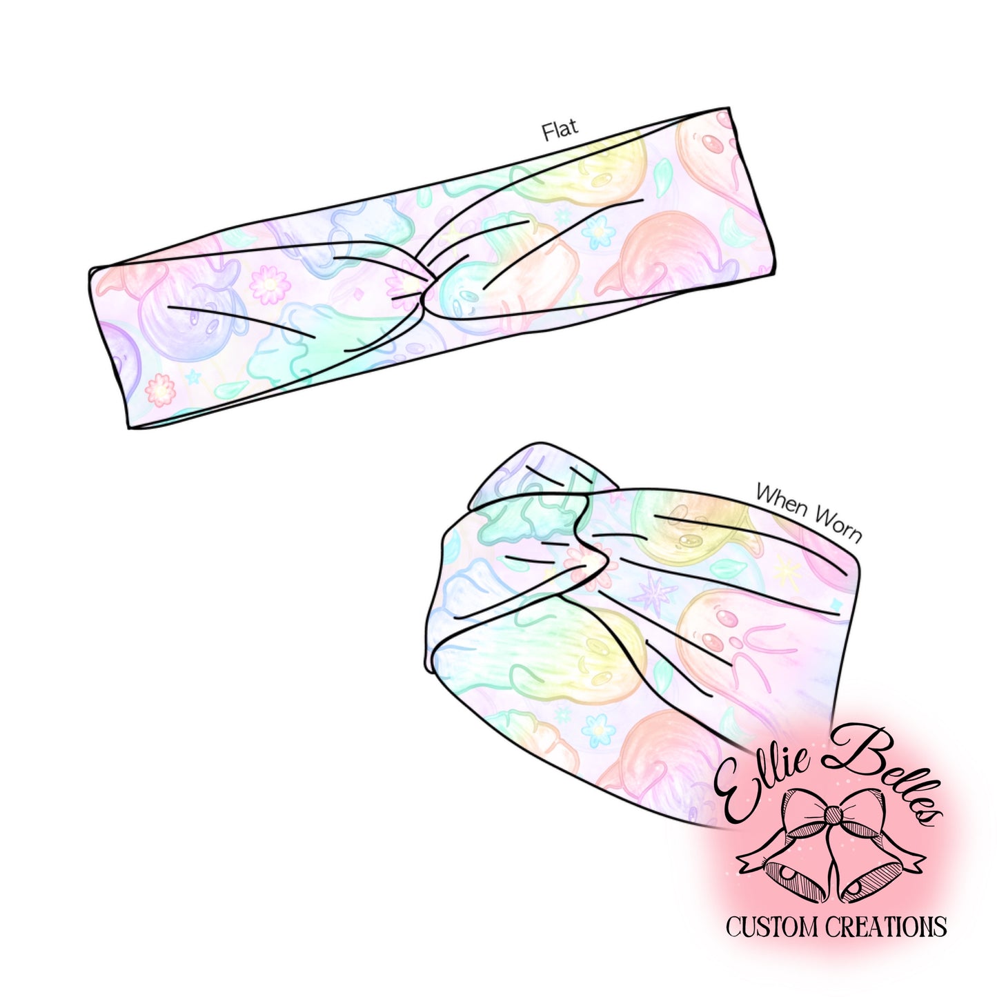 Pastel Ghosties