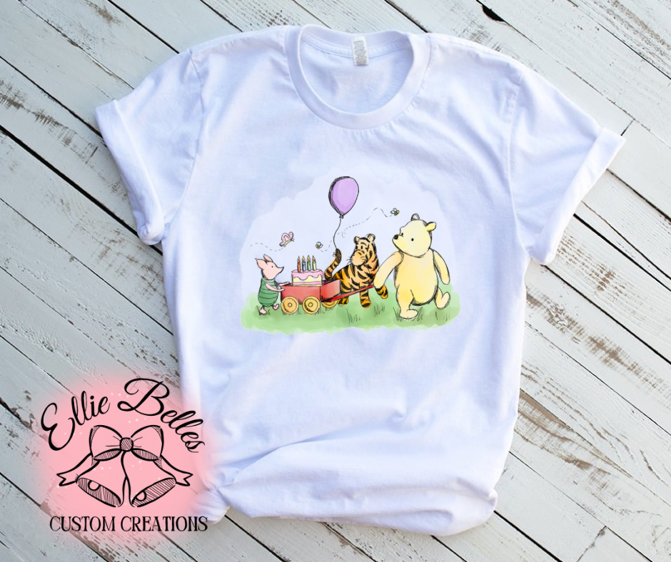 Honey Bear Party Adult Tee