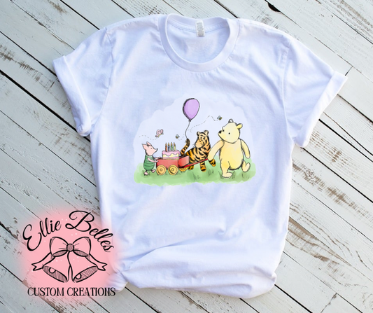 Honey Bear Party Adult Tee