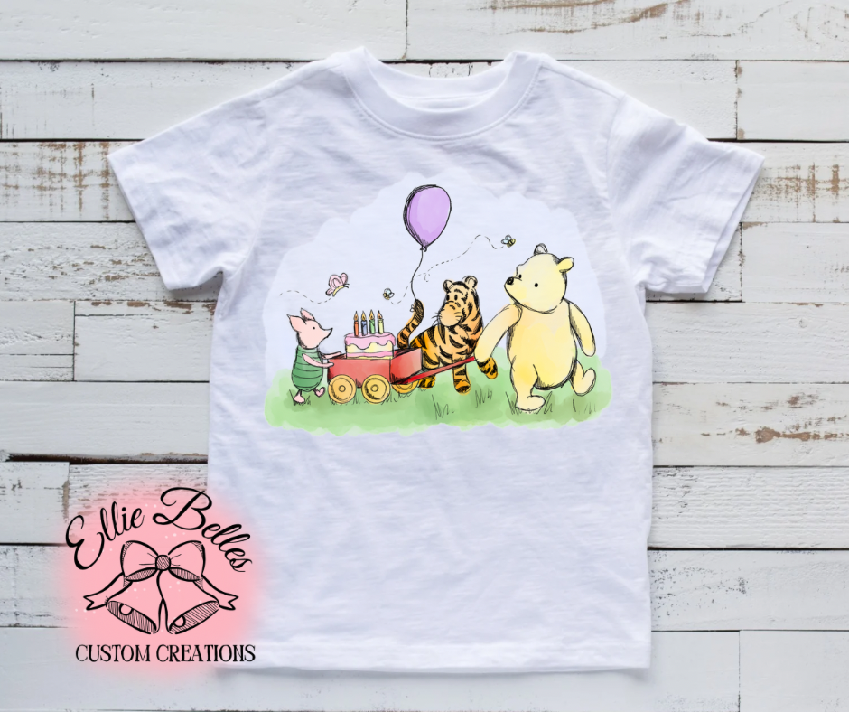 Honey Bear Party Kids Tee