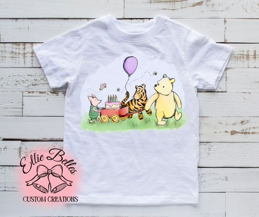 Honey Bear Party Kids Tee
