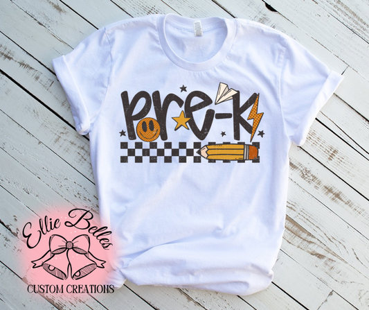 Pre K Adult Tee