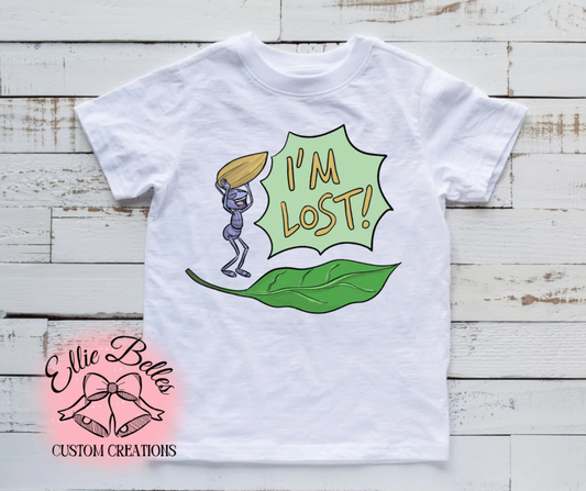 I’m Lost! (Green) kids tee