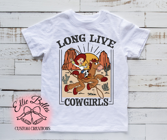 Long Live Cowgirls Kids Tee