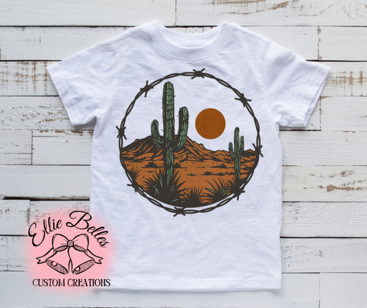 Desert Sunset Kids Tee