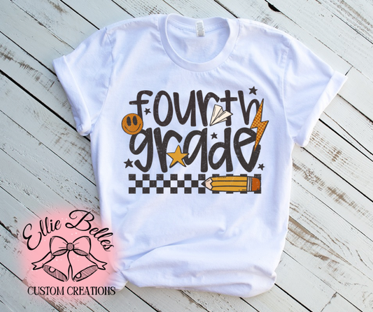 Fourth Grade Adult Tee