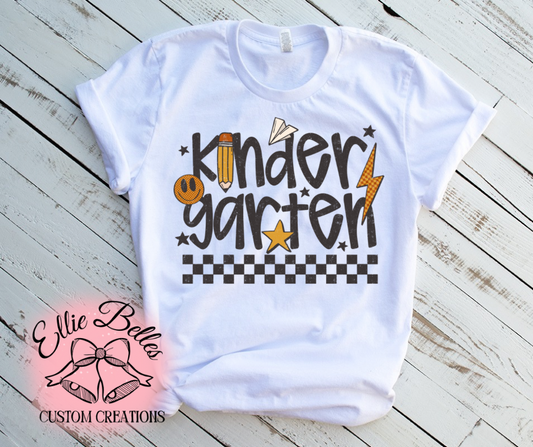 Kindergarten Adult Tee